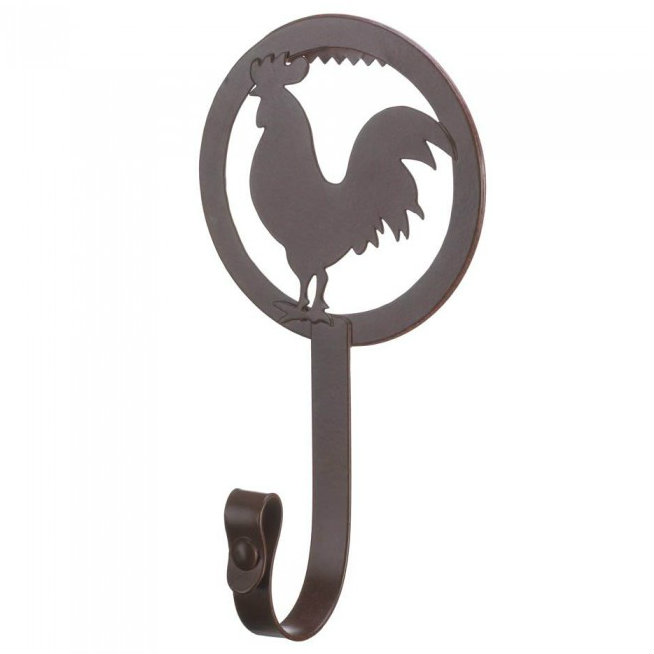Iron Rooster Wall Hook