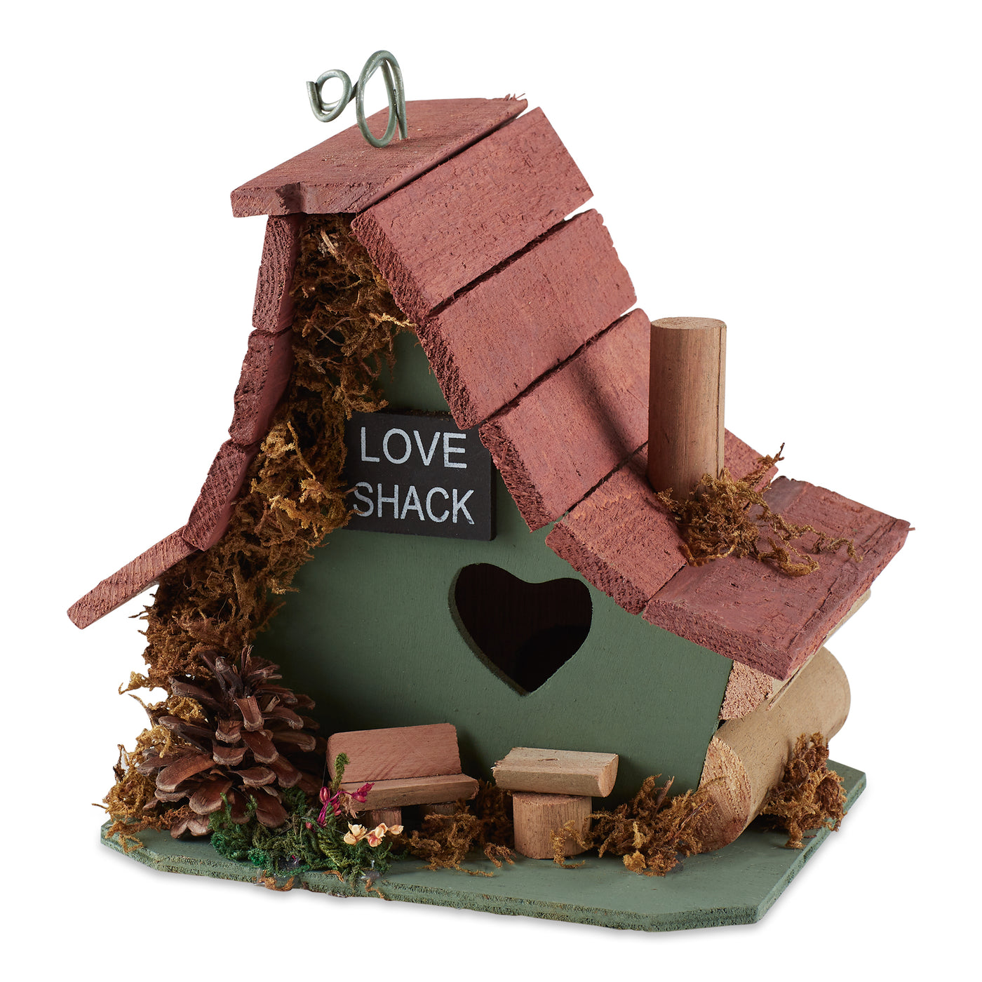 Love Shack Wood Bird House